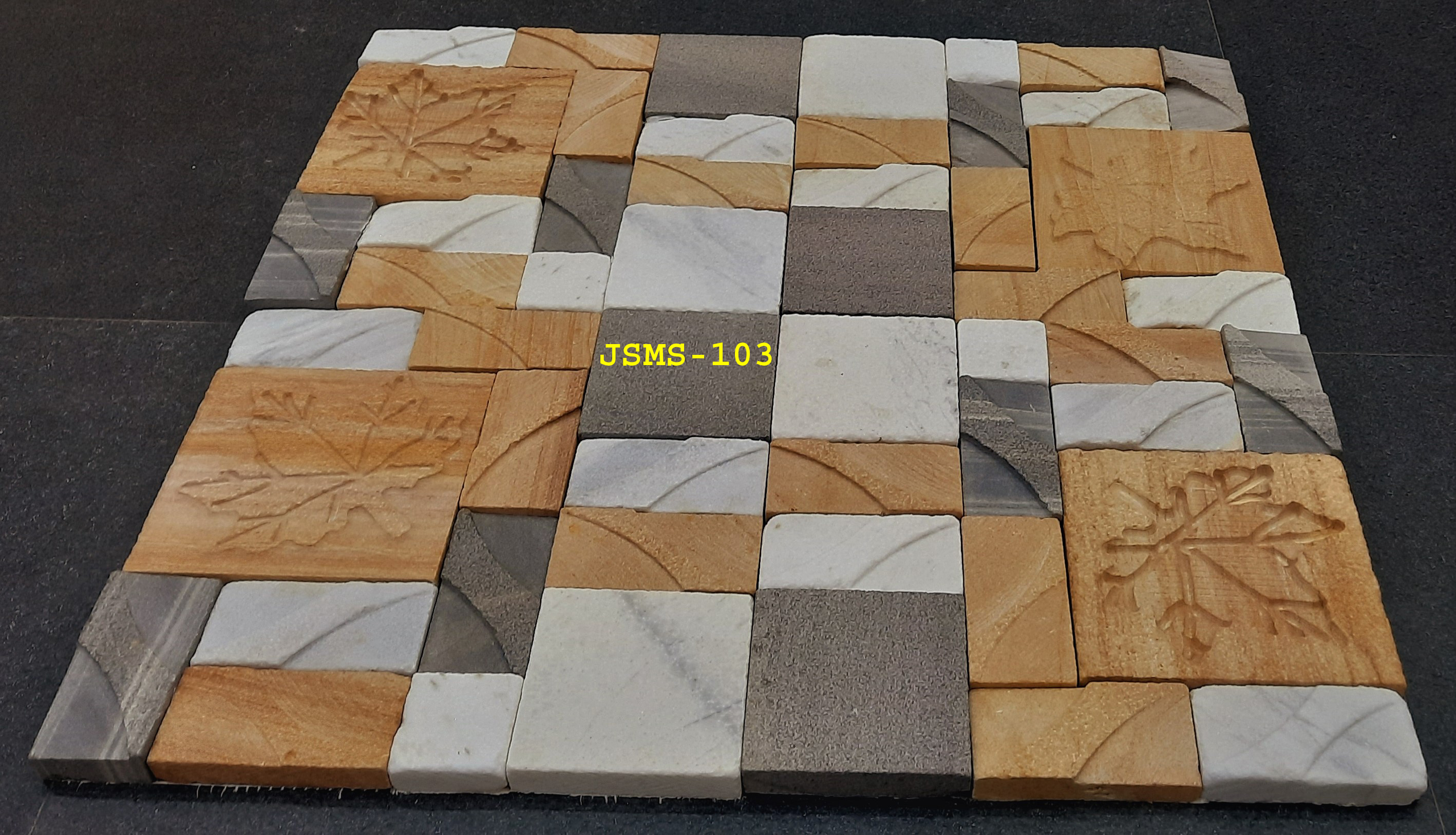 Latest Popular New Design Stone Mosaic Tiles For Interior Wall